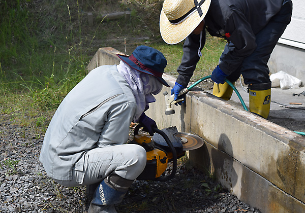 手すり足場修理